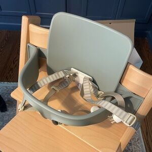 Stokke Tripp Trapp Baby Set - Glacier Green NEW WITH BOX